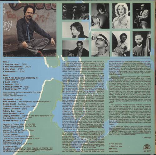 Paul Nash Second Impression vinyl LP album (LP record) Italian 9E3LPSE879829