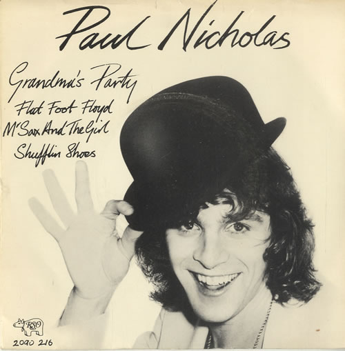 Paul Nicholas Grandma's Party EP - P/S 7" vinyl single (7 inch record / 45) UK PN207GR566576