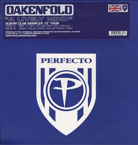 Paul Oakenfold A Lively Mind Club Sampler Volume 4 12" vinyl single (12 inch record / Maxi-single) UK POF12AL403768
