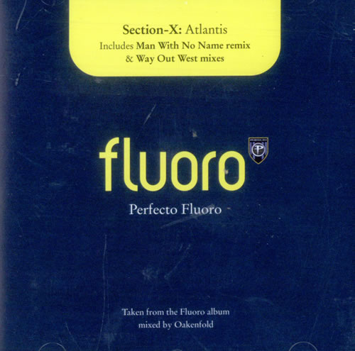 Paul Oakenfold Fluro - 3 Singles 3-CD album set (Triple CD) UK POF3CFL515833