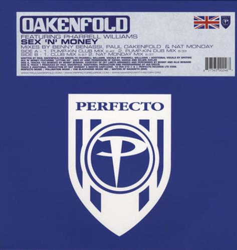 Paul Oakenfold Sex 'N' Money 12" vinyl single (12 inch record / Maxi-single) UK POF12SE378154