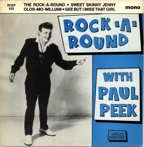 Paul Peek Rock-a-Round With Paul Peek 7" vinyl single (7 inch record / 45) UK QXU07RO702798