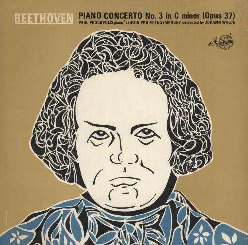 Paul Procopolis Piano Concerto No.3 In C Minor (Opus 37) vinyl LP album (LP record) UK QW-LPPI723448