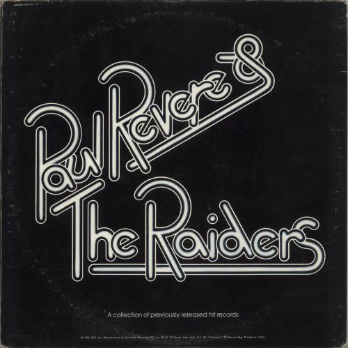 Paul Revere & The Raiders All-Time Greatest Hits 2-LP vinyl record set (Double LP Album) US PRV2LAL871697