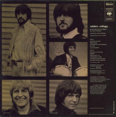 Paul Revere & The Raiders Collage vinyl LP album (LP record) Dutch PRVLPCO800012