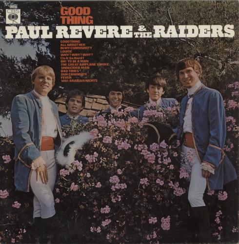 Paul Revere & The Raiders Good Thing vinyl LP album (LP record) UK PRVLPGO872865