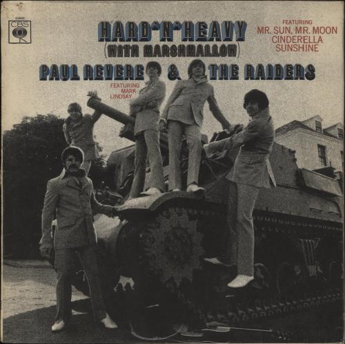 Paul Revere & The Raiders Hard 'n' Heavy (With Marshmallow) - VG vinyl LP album (LP record) UK PRVLPHA842641