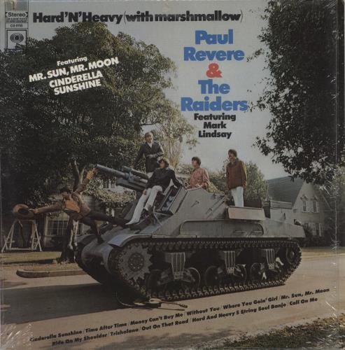 Paul Revere & The Raiders Hard 'n' Heavy (With Marshmallow) vinyl LP album (LP record) US PRVLPHA871699