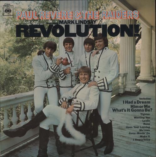 Paul Revere & The Raiders Revolution! vinyl LP album (LP record) UK PRVLPRE872868