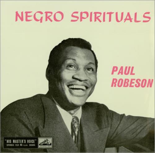 Paul Robeson Negro Spirituals 7" vinyl single (7 inch record / 45) UK PC807NE387212