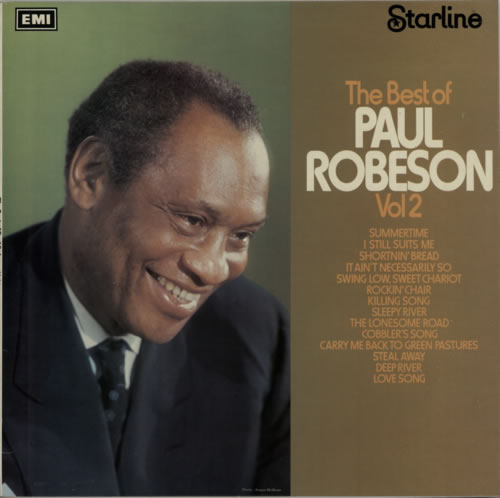 Paul Robeson The Best Of Volumes 1 & 2 2-LP vinyl record set (Double LP Album) UK PC82LTH617645