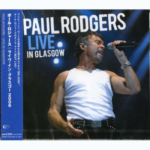 Paul Rodgers Live In Glasgow CD album (CDLP) Japanese RGRCDLI398394