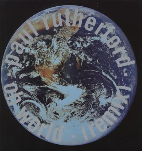 Paul Rutherford Oh World 12" vinyl single (12 inch record / Maxi-single) UK RUT12OH161585