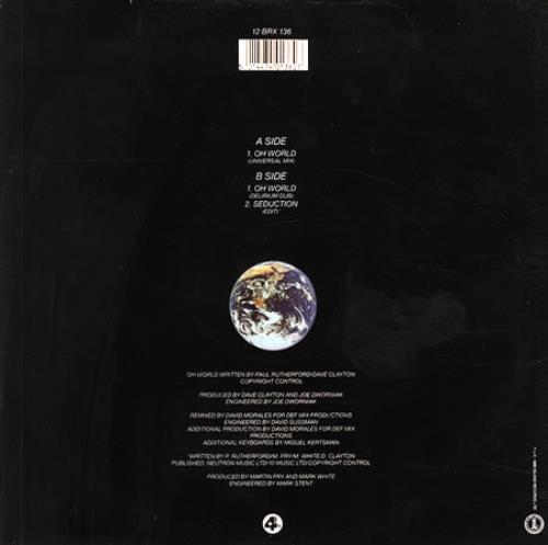 Paul Rutherford Oh World 12" vinyl single (12 inch record / Maxi-single) UK RUT12OH161585