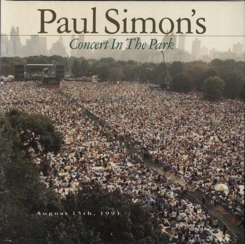 Paul Simon Concert In The Park 2-LP vinyl record set (Double LP Album) German PSI2LCO273615