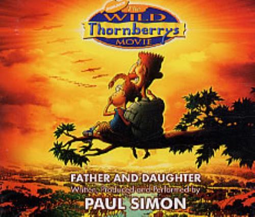 Paul Simon Father And Daughter CD single (CD5 / 5") UK PSIC5FA247125