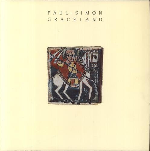 Paul Simon Graceland - 1st vinyl LP album (LP record) UK PSILPGR826763