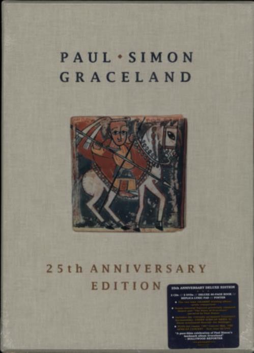 Paul Simon Graceland: 25th Anniversary Box Set - Sealed CD Album Box Set US PSIDXGR608979