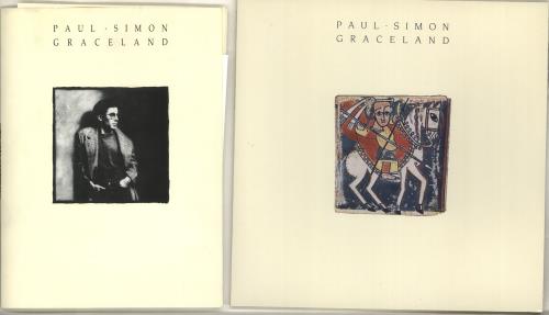 Paul Simon Graceland media press kit UK PSIKIGR712588