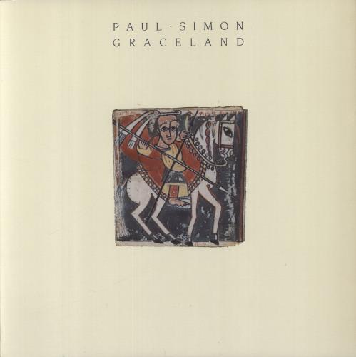 Paul Simon Graceland vinyl LP album (LP record) Canadian PSILPGR846615