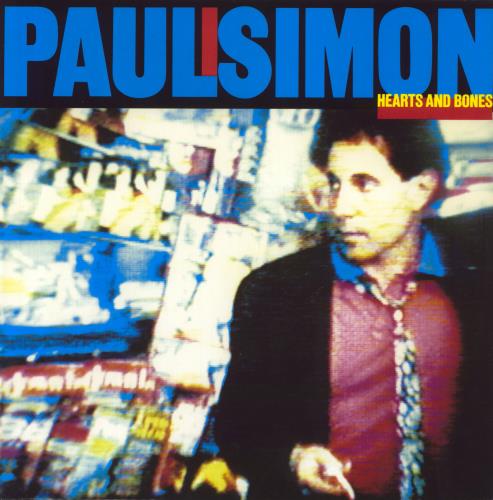 Paul Simon Hearts And Bones vinyl LP album (LP record) US PSILPHE829336