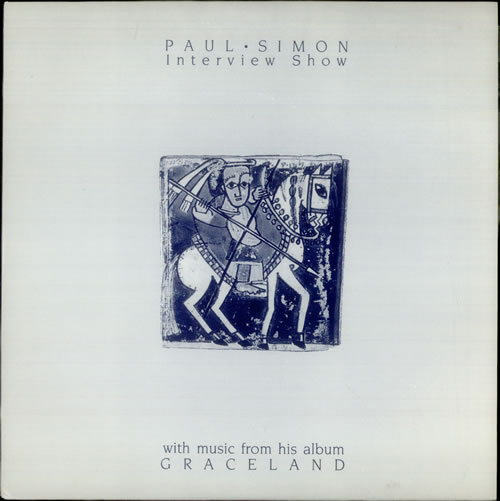 Paul Simon Interview Show - Graceland 2-LP vinyl record set (Double LP Album) US PSI2LIN50847