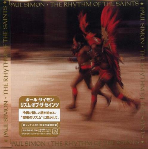 Paul Simon Rhythm Of The Saints CD album (CDLP) Japanese PSICDRH368022