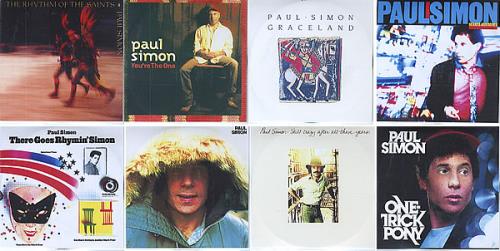 Paul Simon Set Of Eight CD-R Acetates CD-R acetate UK PSICRSE295632