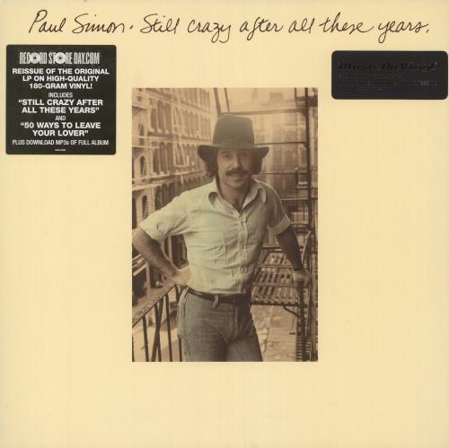 Paul Simon Still Crazy After All These Years - RSD BF13 - 180gm Vinyl + Numbered vinyl LP album (LP record) UK PSILPST683424
