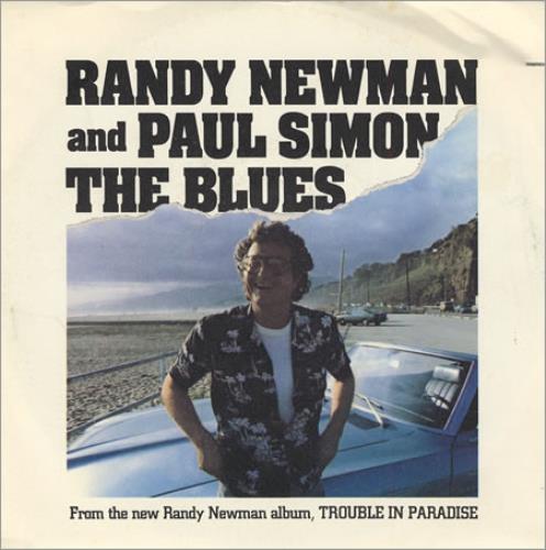 Paul Simon The Blues 7" vinyl single (7 inch record / 45) Italian PSI07TH163503