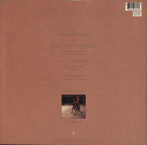 Paul Simon The Obvious Child 12" vinyl single (12 inch record / Maxi-single) UK PSI12TH654898