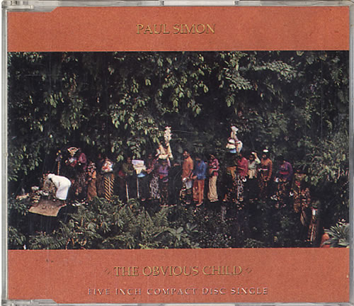 Paul Simon The Obvious Child CD single (CD5 / 5") UK PSIC5TH86578
