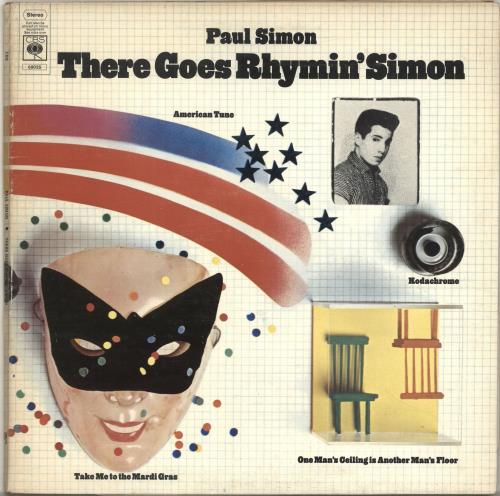 Paul Simon There Goes Rhymin' Simon vinyl LP album (LP record) UK PSILPTH701055