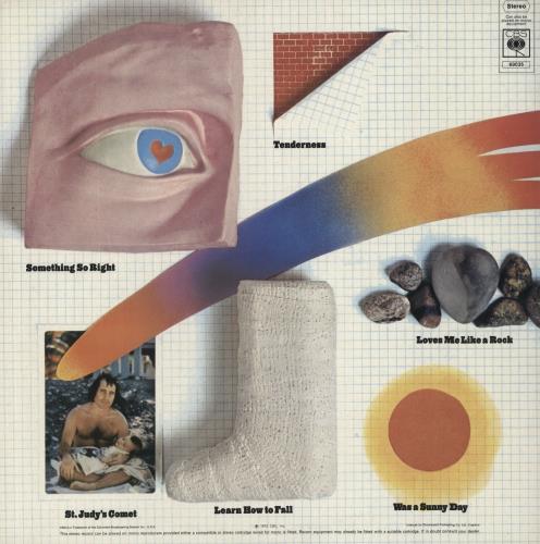 Paul Simon There Goes Rhymin' Simon vinyl LP album (LP record) UK PSILPTH701055