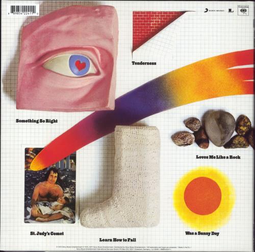 Paul Simon There Goes Rhymin' Simon vinyl LP album (LP record) UK PSILPTH829351