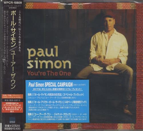 Paul Simon You're The One CD album (CDLP) Japanese PSICDYO174240