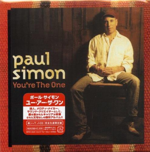 Paul Simon You're The One CD album (CDLP) Japanese PSICDYO368019