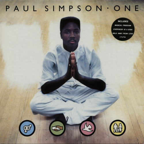 Paul Simpson One vinyl LP album (LP record) UK P6-LPON606019