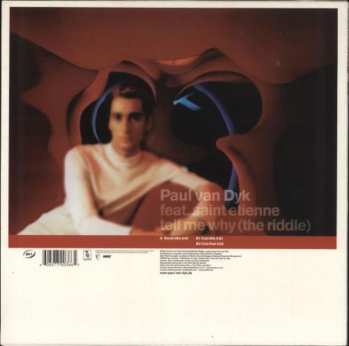 Paul Van Dyk Tell Me Why 12" vinyl single (12 inch record / Maxi-single) UK PVD12TE734612