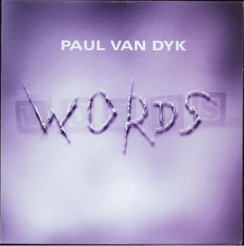 Paul Van Dyk Words 12" vinyl single (12 inch record / Maxi-single) US PVD12WO803755