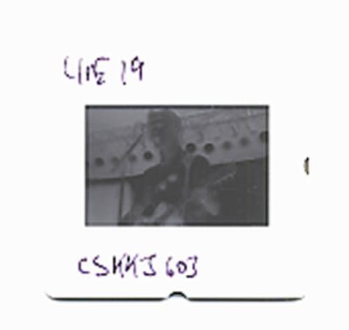 Paul Weller Acetate Projection Slide memorabilia UK WELMMAC338789