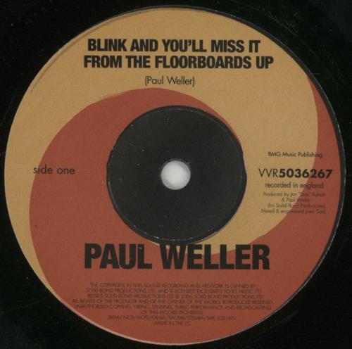 Paul Weller As Is Now EP 7" vinyl single (7 inch record / 45) UK WEL07AS349632