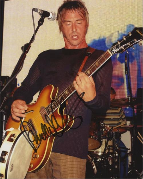Paul Weller Autographed Photograph photograph UK WELPHAU455618