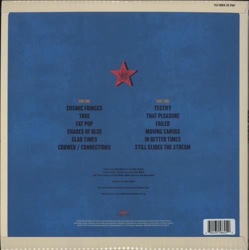 Paul Weller Fat Pop (Volume 1) - Red Vinyl + Opened Shrink vinyl LP album (LP record) UK WELLPFA871254