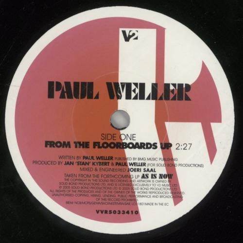 Paul Weller From The Floorboards Up 7" vinyl single (7 inch record / 45) UK WEL07FR330816
