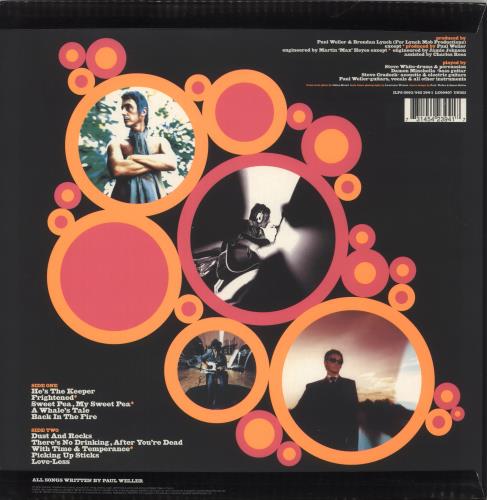 Paul Weller Heliocentric + Poster vinyl LP album (LP record) UK WELLPHE196506