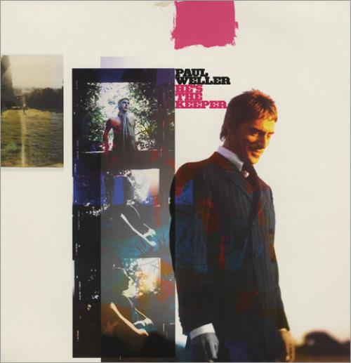 Paul Weller He's The Keeper - EX - Promo sticker 12" vinyl single (12 inch record / Maxi-single) UK WEL12HE428669