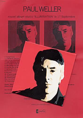 Paul Weller Illumination media press kit French WELKIIL223522
