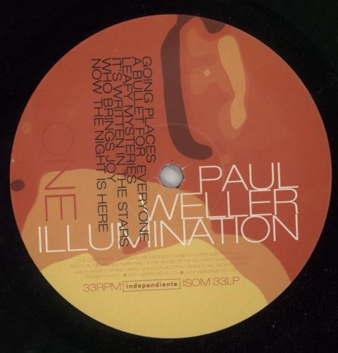 Paul Weller Illumination vinyl LP album (LP record) UK WELLPIL867027