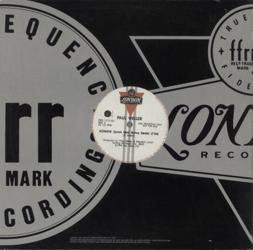 Paul Weller Kosmos 12" vinyl single (12 inch record / Maxi-single) US WEL12KO28641